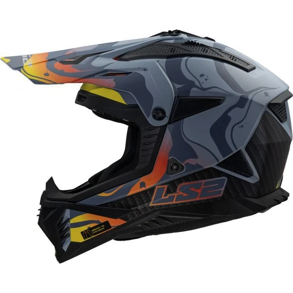 LS2 FAST 2 WASH GRİ KASK - 3