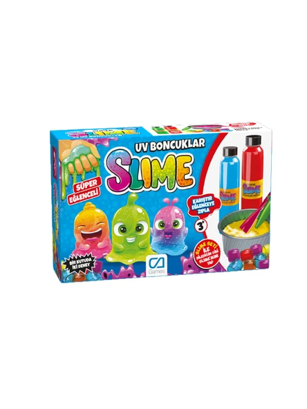 Slime Seti UV Boncular Kutu Oyunu