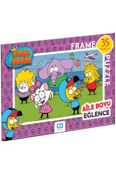 C&A Games Kral Şakir-2 Lisanslı 35 Parça Frame Puzzle - 7