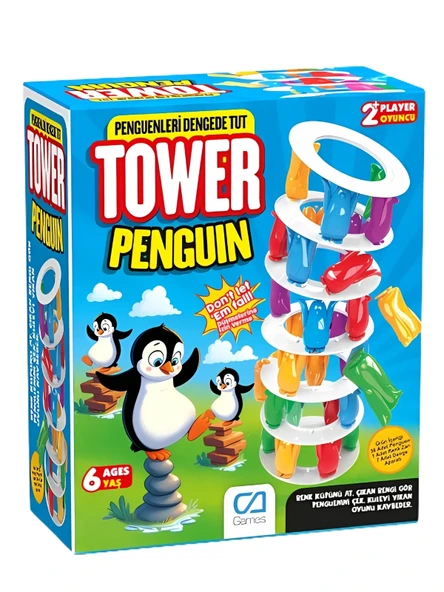 Penguen Tower Denge Kutu Oyunu - Resim 5