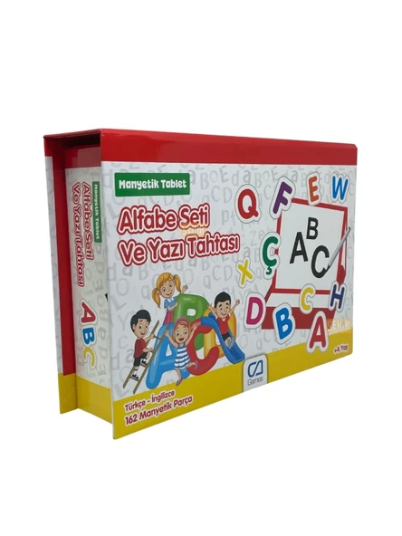 Manyetik Alfabe Seti Yazı Tahtalı - Resim 3