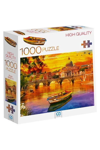 Ca Puzzle 1000 Parça Roma 7033
