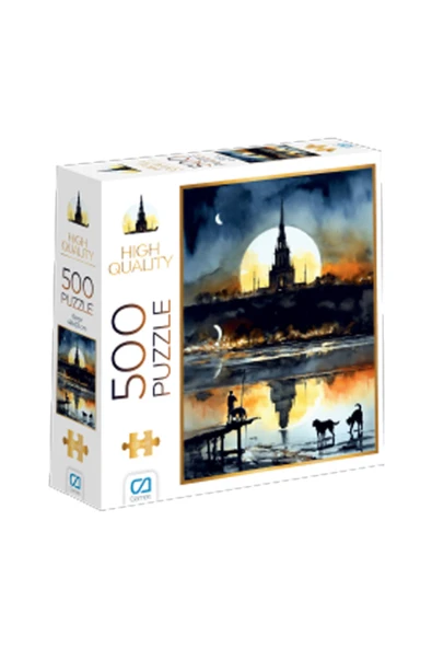 C&A Games Gece 500 Parça Puzzle - 3