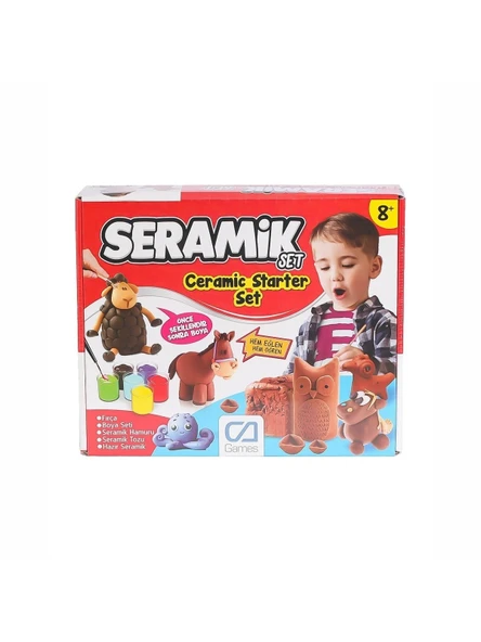 Seramik Set Eğlenerek Öğren Kutu Oyunu