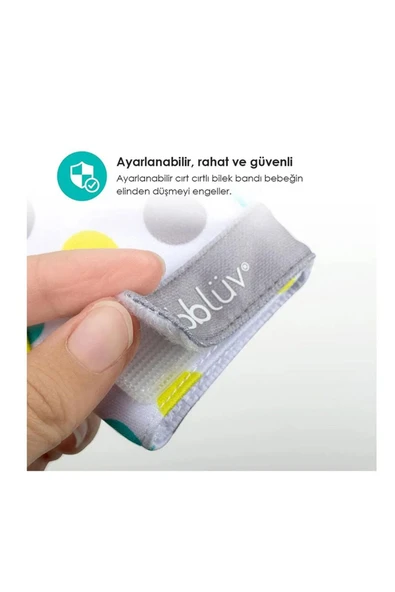 Bblüv Glüv Diş Kaşıyıcı Eldiven  Gri 3+ Ay - 5