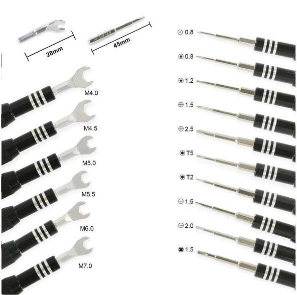 Jakemy JM-8158 Takım Çantası 35 Parça - 3