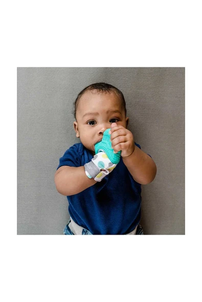 Bblüv Glüv Diş Kaşıyıcı Eldiven  Mavi 3+ Ay - 8