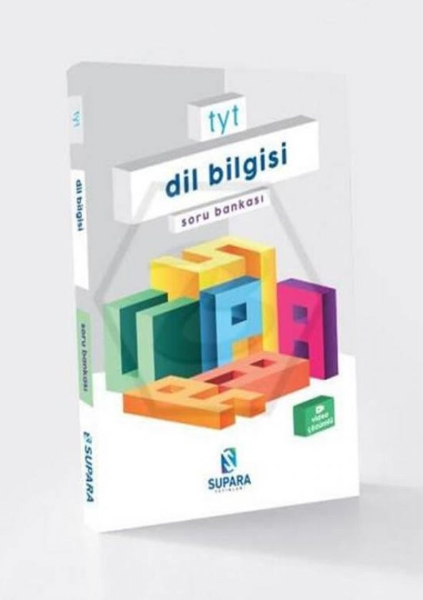 TYT Dil Bilgisi Soru Bankası Supara Yayınları
