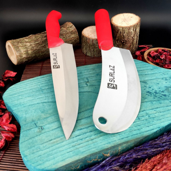 SürLaz Red Serisi Soğan Satırı Şef Bıçağı