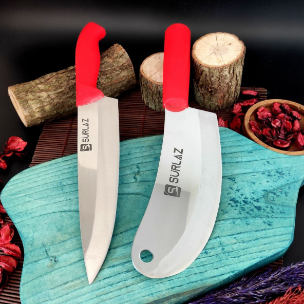 SürLaz Red Serisi Soğan Satırı Şef Bıçağı - 2