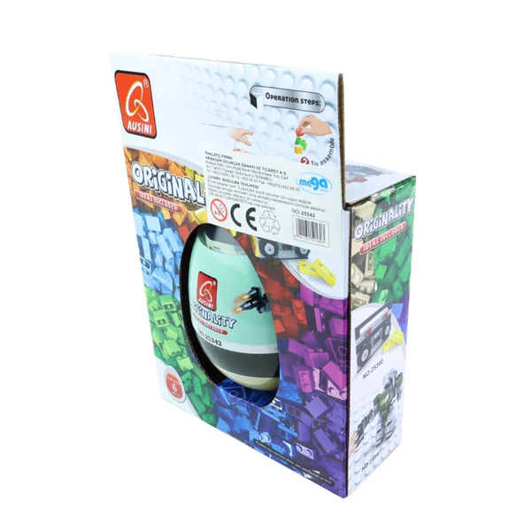 Ausini Özgün Fikirler 63 Parça Yumurta Kutu - 3