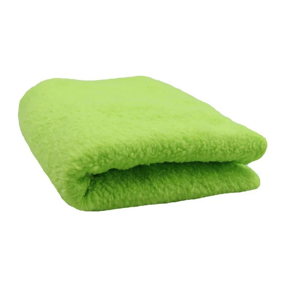 Omniclean 50x70 cm Yeşil Mikrofiber Oto Cila ve Kurulama Bezi - 1
