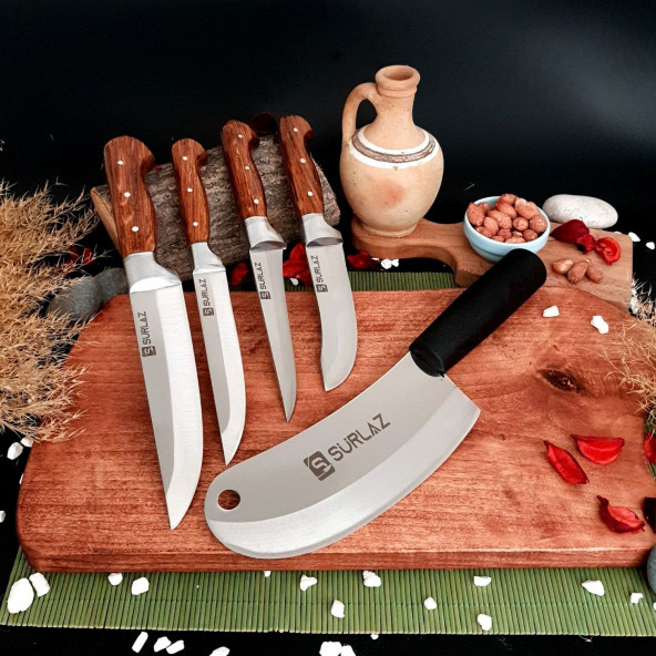 SürLaz Mutfak Bıçak Seti Salata Bıçağı