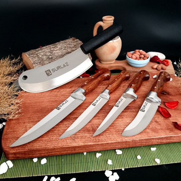 SürLaz Mutfak Bıçak Seti Salata Bıçağı - 3