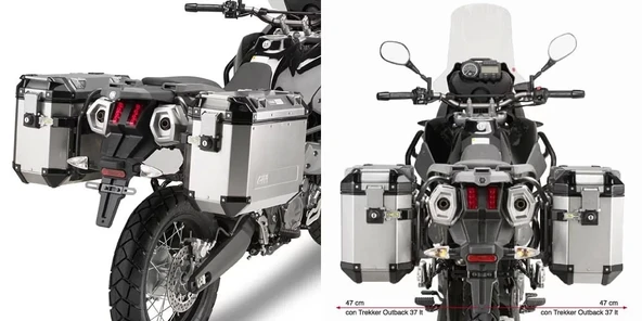 GIVIPL1111CAMHONDANC700X-S-NC750X-S-NC750X-SDCT(12-15)YANÇANTATAŞIYICI