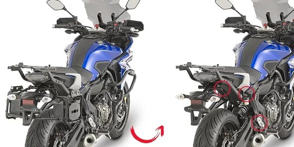 GIVIPLR2130YAMAHATRACER700(16-19)YANÇANTATAŞIYICI