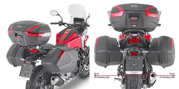 GIVIPLX1192HONDANC750X(21-24)YANÇANTATAŞIYICI