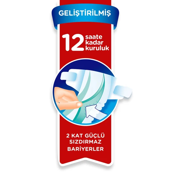 Prima Bebek Bezi Aktif Bebek Standart Paket 2 Beden 39 Adet - 5
