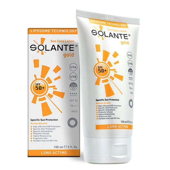 Solante Gold Güneş Koruyucu Losyon Spf+50 150 ml