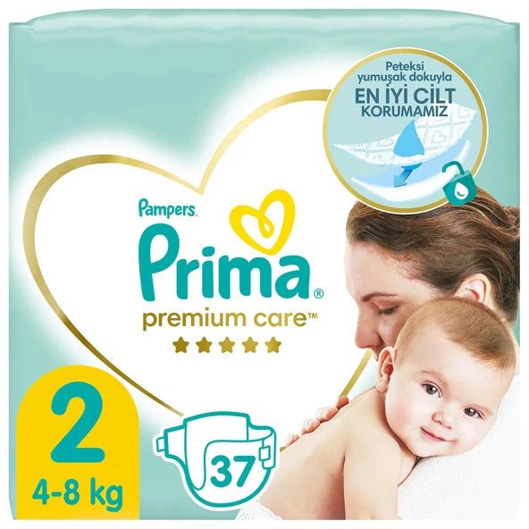 Prima Premium Care Bebek Bezi İkiz Paket 2 Beden 37 Adet - 3