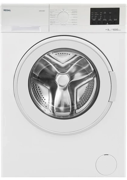 Regal Cm 80101 8 Kg 1000 Devir Çamaşır Makinesi - 1