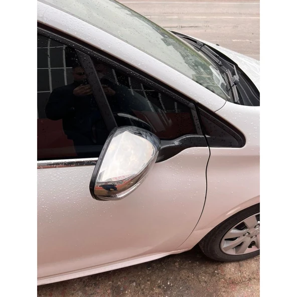 Peugeot 2008 Krom Ayna Kapağı P.Çelik 2 Parça 2013-2018 Arası - 2