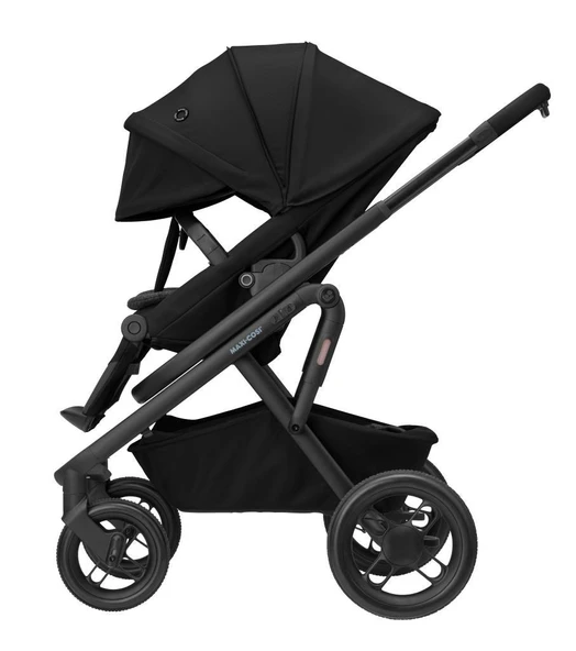 Maxi Cosi Lila Xp+ Ekstra Portbebeli Seyahat Sistem Olabilen Doğumdan İtibaren Kullanılabilen Bebek Arabası Essential Black - 5