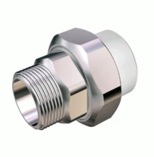 Kalde Pp Eco Oynar Başlı Erkek Rakor 25X3/4 Beyaz