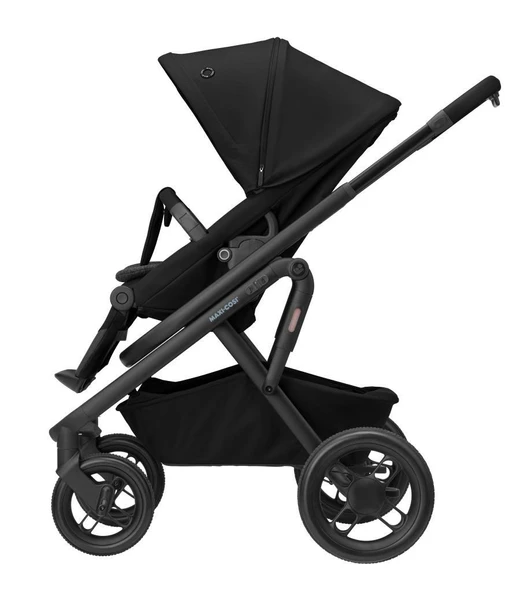 Maxi Cosi Lila Xp+ Ekstra Portbebeli Seyahat Sistem Olabilen Doğumdan İtibaren Kullanılabilen Bebek Arabası Essential Black - 4