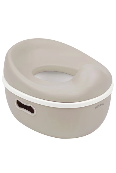 Nattou Potty Care 3 in 1 Lazımlık Oturak Ve Tuvalet Adaptörü - Bej. - 6