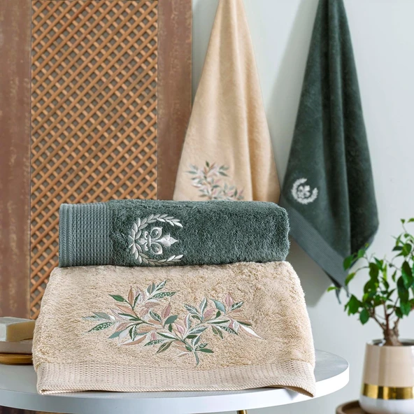TAÇ FALL SOFT BAMBOO HAMAM SETİ TABA