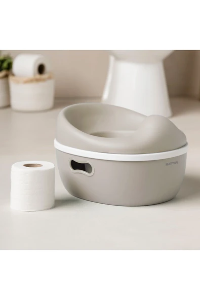 Nattou Potty Care 3 in 1 Lazımlık Oturak Ve Tuvalet Adaptörü - Bej. - 2