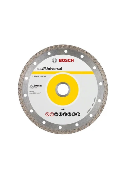 Bosch Eco For Universal 180 mm Turbo Elmas Kesme Diski