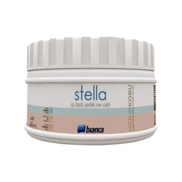 Bianca Stella Su Bazlı Sıvı Cam Parlak 0.25 LT