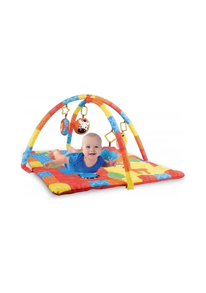 Piccolo Mondi Sevimli Hayvanlar Bebek Eğlence  Aktivite Minderi - 2