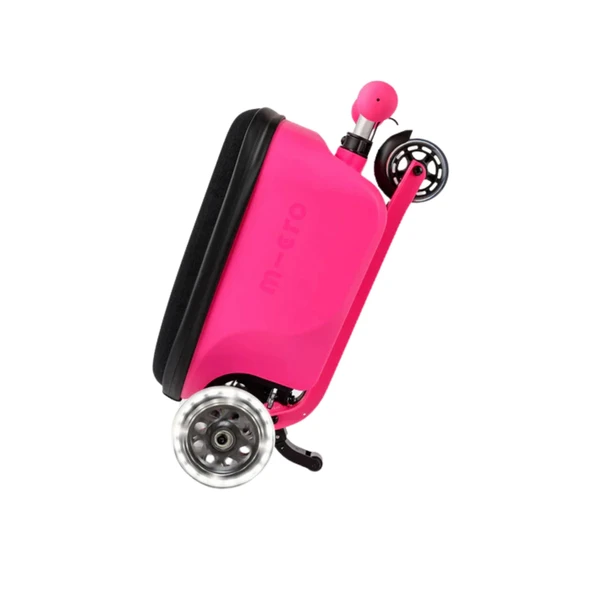Micro Scooter Luggage Junior Velcro Pink Pembe 2+ Yaş - 2