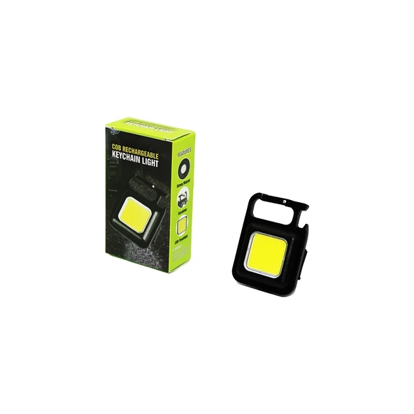 3IN1 MIKNATISLI USB ŞARJLI FENER - ANAHTARLIK - PRATİK KAPAK AÇACAK (4172) - 1