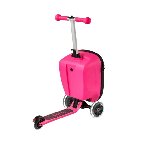 Micro Scooter Luggage Junior Velcro Pink Pembe 2+ Yaş - 3