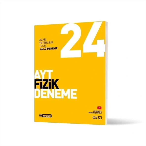 Hız Yayınları AYT Fizik 24'lü Deneme