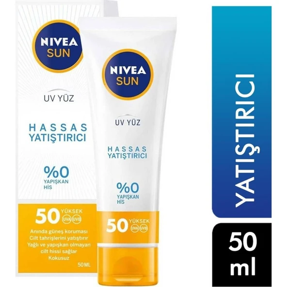 Nıvea Nsun Hassas Yuz Koruma Kremı Spf 50 50 Ml