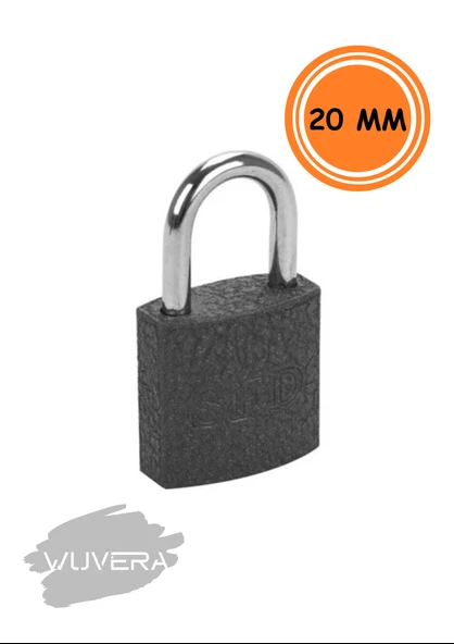 WUVERA 20mm Gri Asma Kilit