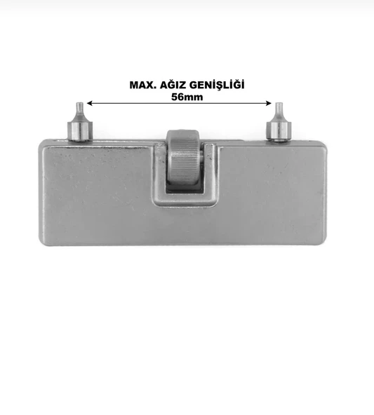 METAL AVUÇ İÇİ SAAT KAPAK AÇMA ANAHTARI - Resim 7