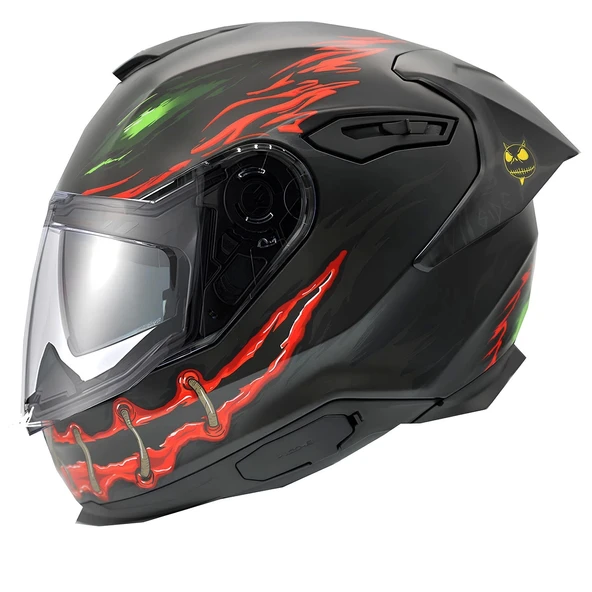 NEXX Y.100R NIGHT RIDER MAT SİYAH KASK - 1