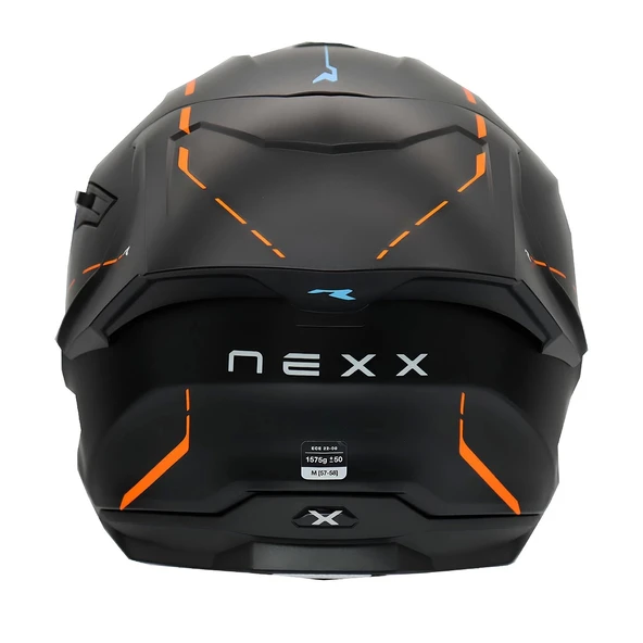 NEXX Y.100R REACT MAT SİYAH- KASK - 2