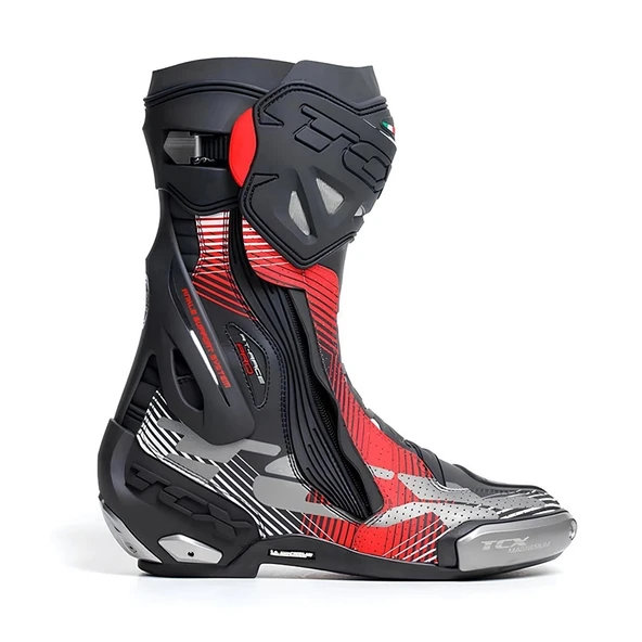 TCX RT-RACE PRO AIR ÇİZME SİYAH-KIRMIZI-BEYAZ - 2