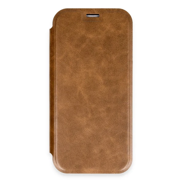 Apple iPhone 16 Pro Max Kılıf Deri Görünümlü Standlı Kapaklı Kart Bölmeli  Azn-Flip - Resim 2