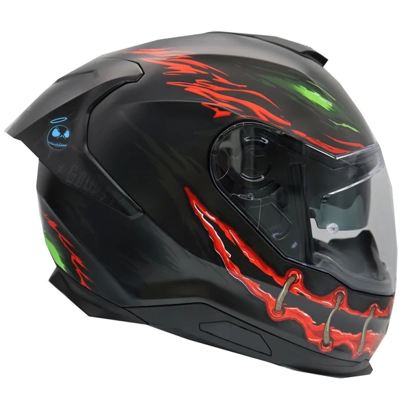 NEXX Y.100R NIGHT RIDER MAT SİYAH KASK - 3
