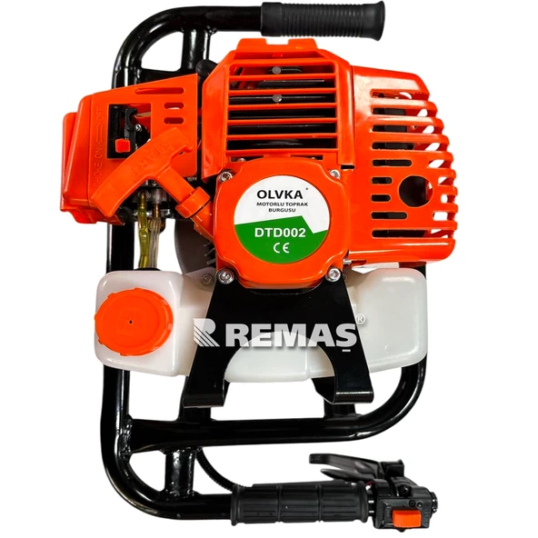 Olivka DTD 002 20 CM Benzinli Motorlu Toprak Burgu Makinesi - 3