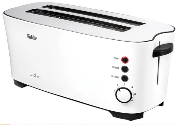 Fakir Ladiva Toaster Beyaz Ekmek Kızartma Makinesi