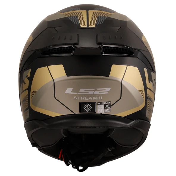 LS2 STREAM 2 ROAD MAT SİYAH--GRİ KASK - 6